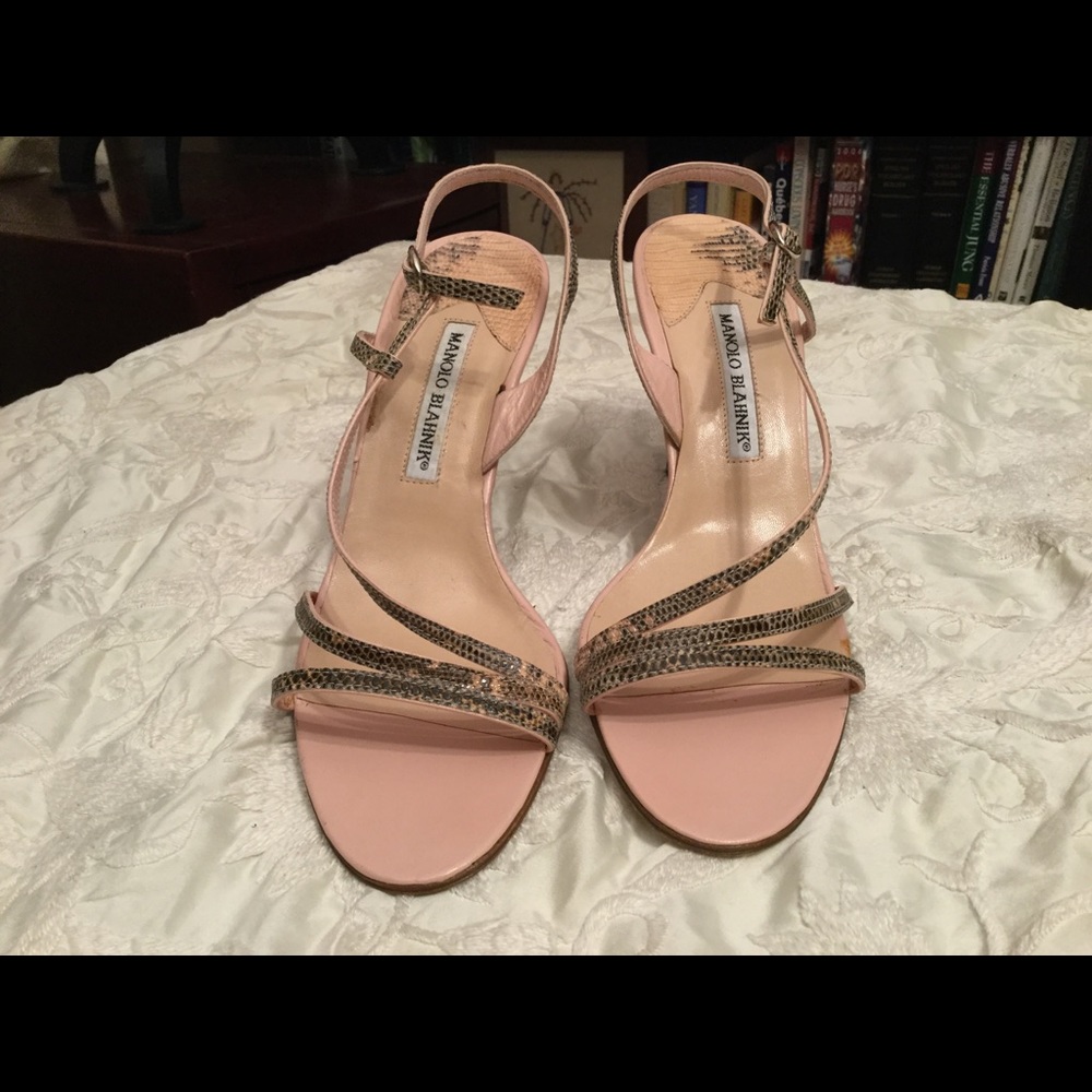 Vintage Manolo Blahnik sandals.